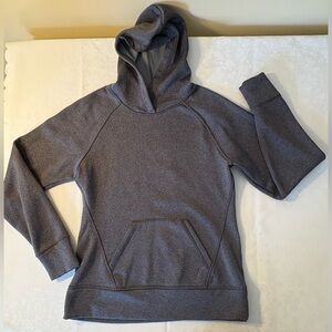 EUC Hoodie: Pullover, Polyester Sheen, Kangaroo Pocket, Reebok